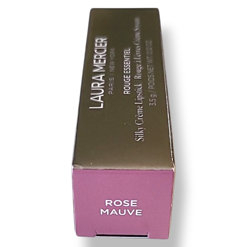 NOS Laura Mercier Rouge Essentiel Silky Creme Lipstick Rose Mauve 3.5g - Picture 2 of 2